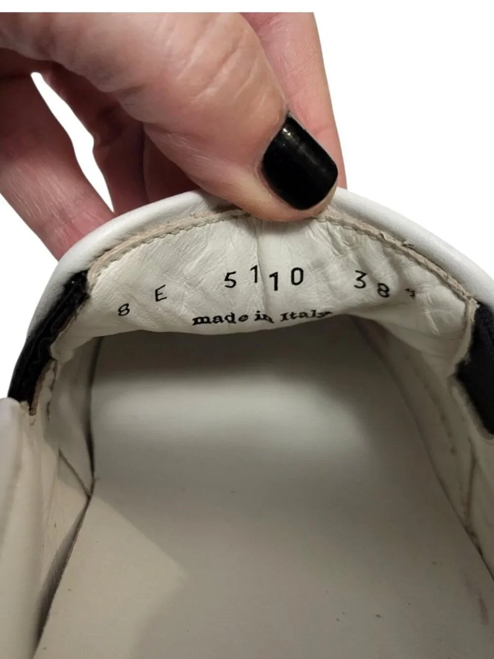 FENDI Bag Bugs Monster Eyes Leather Slip On Sneakers White Shoes